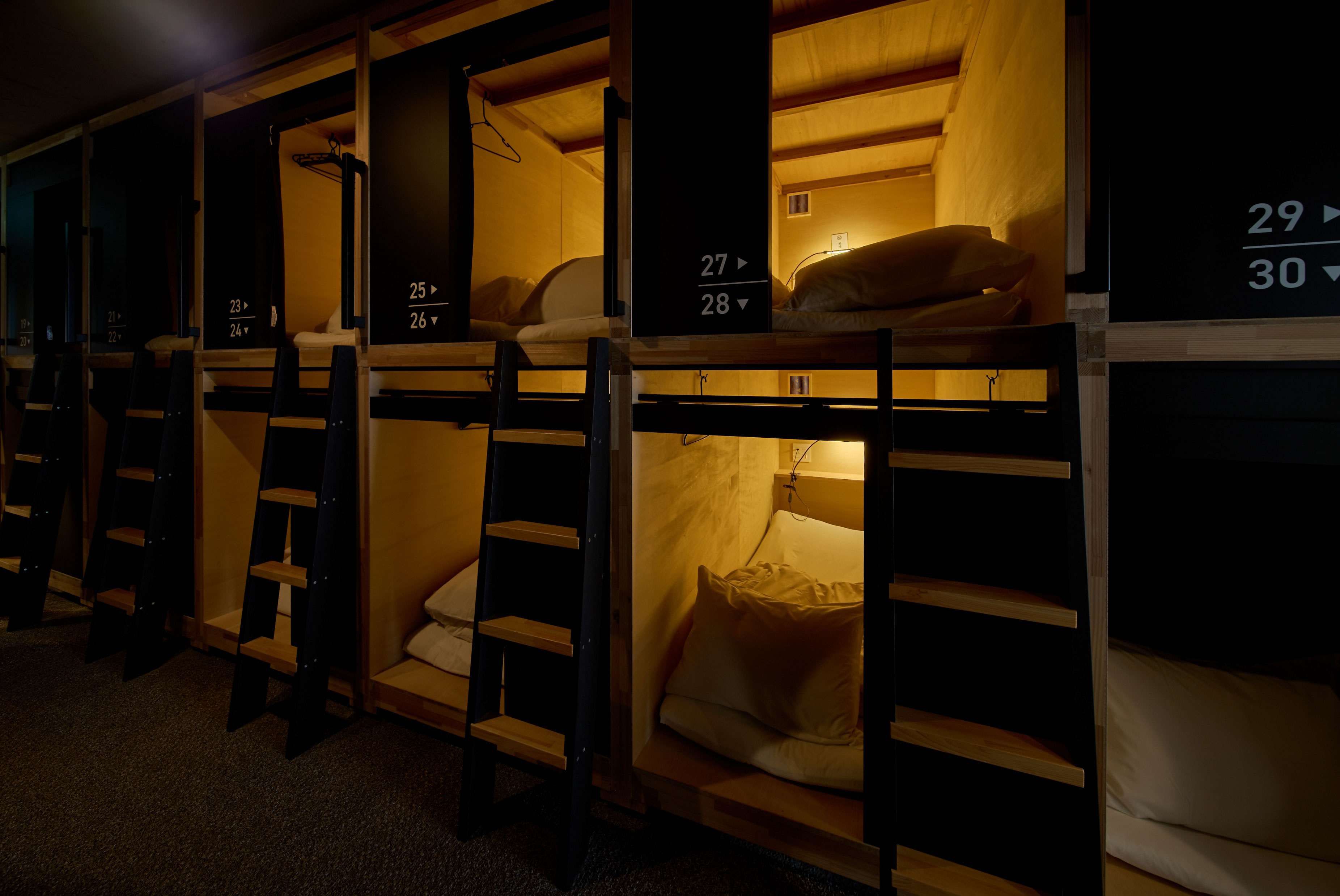 Capsule Hotel Interior